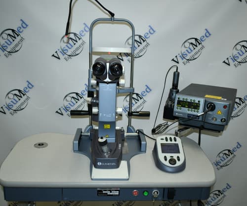 Lumenis Selecta Trio SLT/YAG/Green Combination Ophthalmic Laser with Power Table