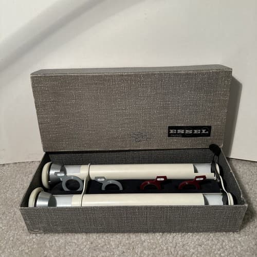 Vintage Essel Paris Pupillometer Tool with Case & Parts - Optician 