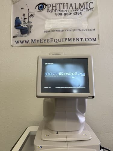 Topcon 3D OCT- Maestro 2 w/ ImageNet 6 software. Windows 11- Refurbished unit