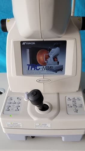 Topcon TRC-NW8 Non-Mydriatic Retinal Camera AND POWER TABLE   FOR PARTS ONLY  
