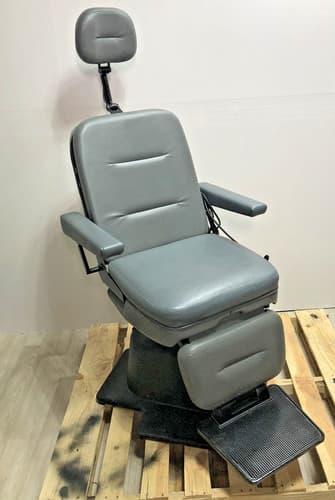 Topcon C4-H Electric Ophthalmic Exam Chair 120V – Gray Upholstery