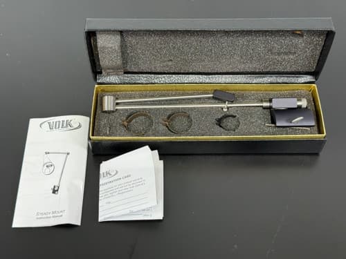 Volk Steady Mount System Slit Lamp Lens Stabilizer Kit w/ Case & Accessories