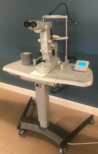 Ellex Ultra Q Ophthalmic YAG Laser System with Power Table & Warranty