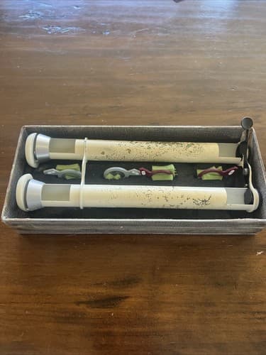 Vintage Essel Paris Pupillometer Tool w Parts - Look