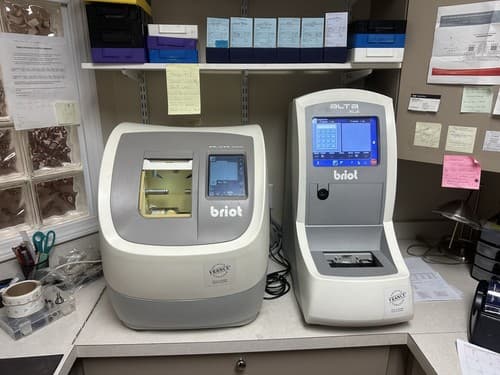 Briot Optical Lens Edger and Frame Tracer  - Briot Alta NX Edger and XLd Tracer