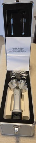 New Portable Slit Lamp for Optometry with Case, Accessories, and User's Manual