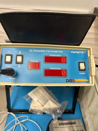 Ophthalmic DGH Ultrasound Pachymeter w/ Carrying Case