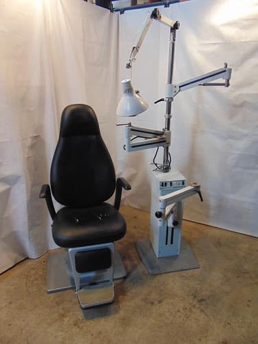 Woodlyn Knight Ophthalmic Instrument Stand Model F & Surgical Chair  S5926x