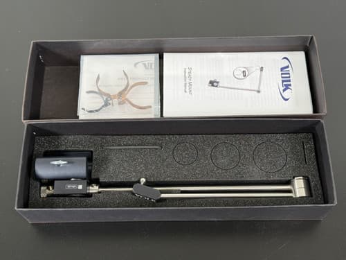 Volk Steady Mount System Slit Lamp Lens Stabilizer CC11071 w/ Case & Manual