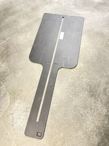 Haag-Streit Reliance Model 942 Dental Ophthalmic Exam Chair Glide Bottom Plate