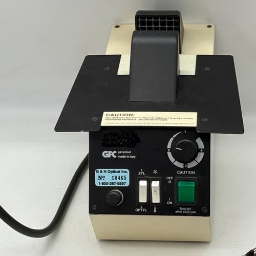 GFC Optical Eyeglass Frame Warmer Heater Italy B&H Optical Tested Working 115V
