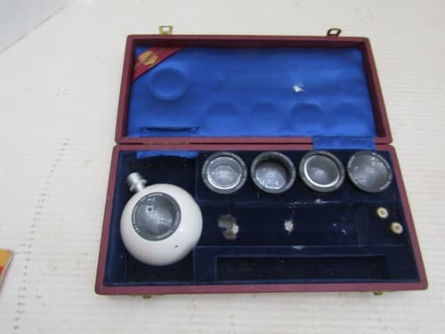 VINTAGE KEELER ENGLAND OPHTHALMIC INSTRUMENTS LENS EYE DR TOOLS OPTOMETRY PARTS