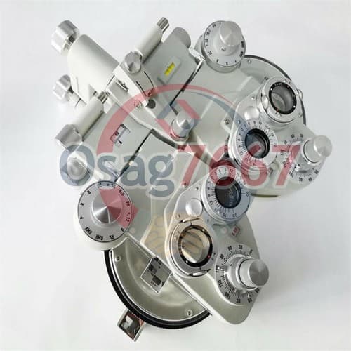 NEW Minus Manual Phoropter Vision Tester Optometry Refractor Creamy White Color 