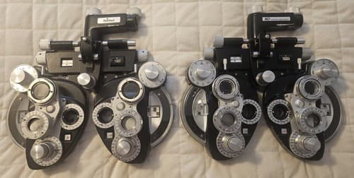 Two Phoropters 11625 Minus Cylinder, Reichert and AO